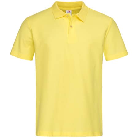 Herren-Poloshirt in Yellow von Stedman® (Artnum: S510