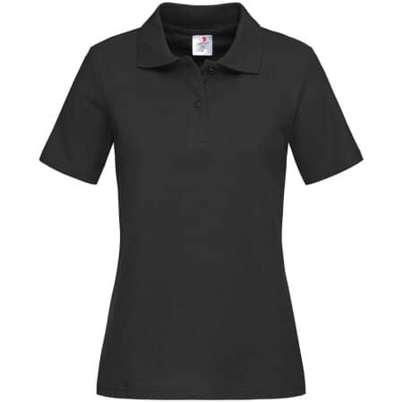 Damen-Poloshirt in Black Opal von Stedman® (Artnum: S519