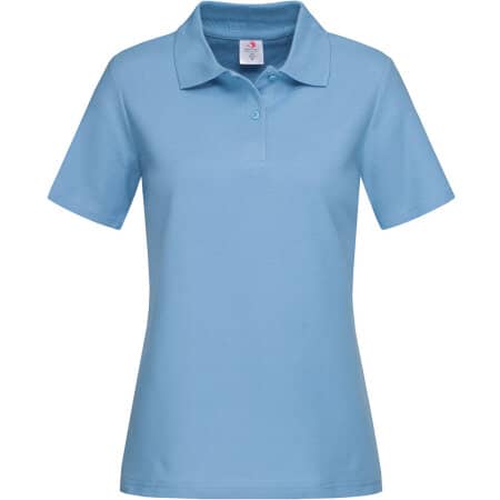 Damen-Poloshirt in Light Blue von Stedman® (Artnum: S519