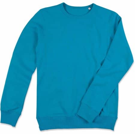 Active Sweatshirt in Hawaii Blue von Stedman® (Artnum: S5620