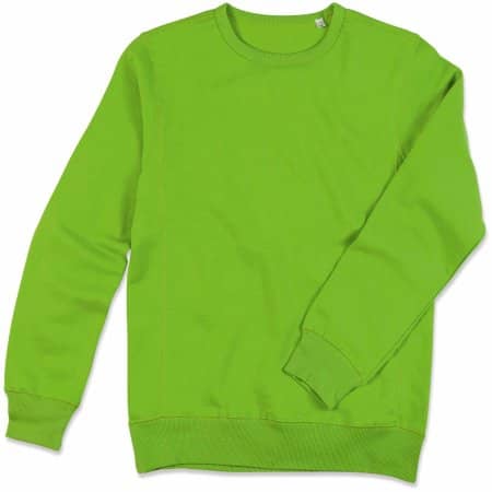 Active Sweatshirt in Kiwi Green von Stedman® (Artnum: S5620