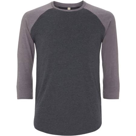 Nachhaltiges Organic Herren Baseball T-Shirt Salvage in  von Continental Clothing (Artnum: SA22