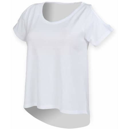 Lässiges Damen T-Shirt mit locker fallendem Rücken von SF Women (Artnum: SF233