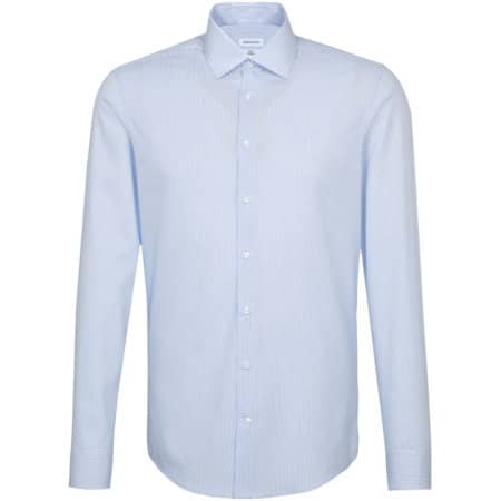 Men´s Shirt Slim Fit Check/Stripes Long Sleeve von Seidensticker (Artnum: SN693600