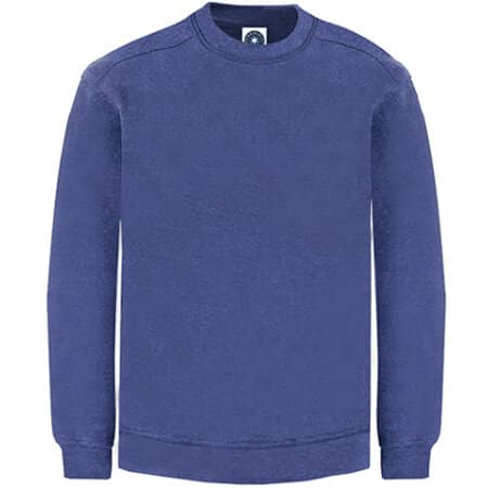 Basic Herren-Sweater in Blue Heather von Starworld (Artnum: SW298