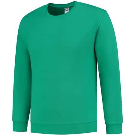 Basic Herren-Sweater in Kelly Green von Starworld (Artnum: SW298