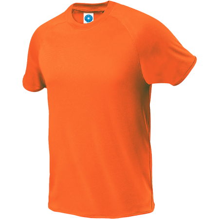 Herren Sportshirt in Fluorescent Orange (Neon) von Starworld (Artnum: SW300