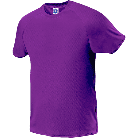 Herren Sportshirt in Fluorescent Purple (Neon) von Starworld (Artnum: SW300