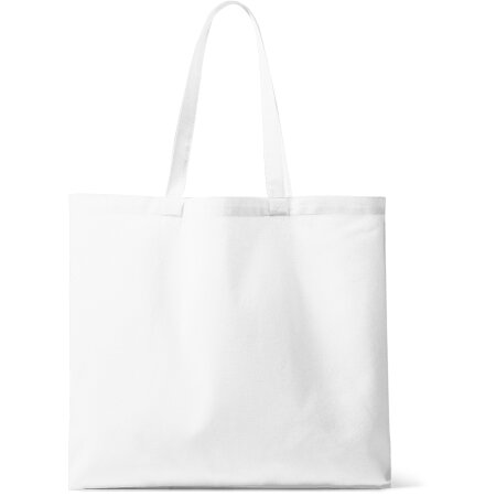 Organic Canvas Carrier Bag Medium Long Handle London 02 in White von Halink (Artnum: X1348
