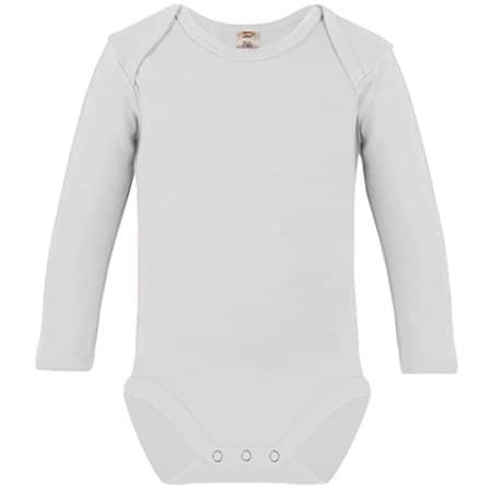 Long Sleeve Baby Bodysuit Polyester von Link Sublime Textiles (Artnum: X805