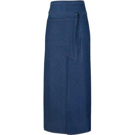 Jeans Bistro Apron with Split von Link Kitchen Wear (Artnum: X992