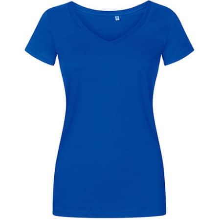 Damen T-Shirt in Azur Blue von X.O by Promodoro (Artnum: XO1525