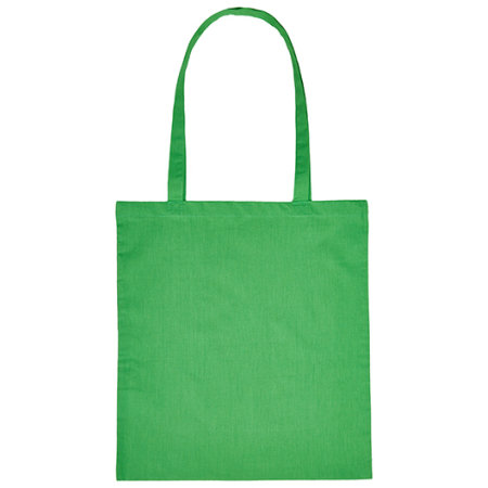Baumwolltasche mit langen Henkeln in Light Green (ca. Pantone 361C) von Printwear (Artnum: XT903