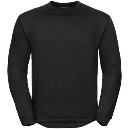 Schwerer Herren Workwear-Sweater in Black von Russell (Artnum: Z013
