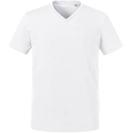 Nachhaltiges Organic Herren T-Shirt Pure Organic in White von Russell (Artnum: Z103M