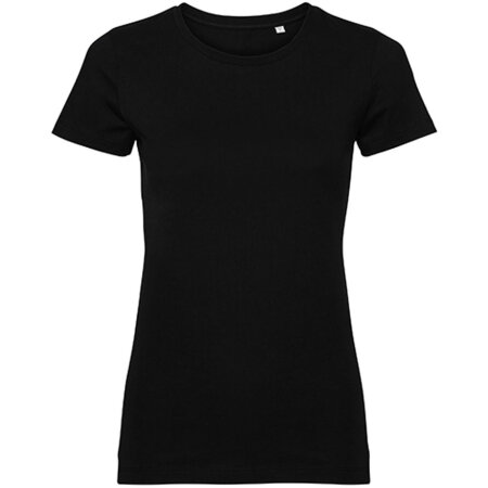 Körperbetontes Damen T-Shirt aus Bio-Baumwolle in  von Russell (Artnum: Z108F