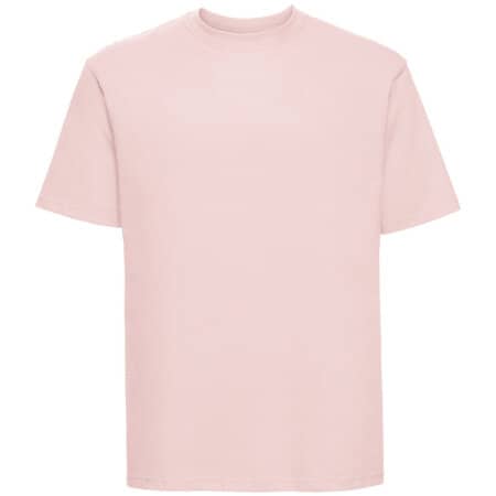 Konventionelles Herren T-Shirt in Powder Rose von Russell (Artnum: Z180