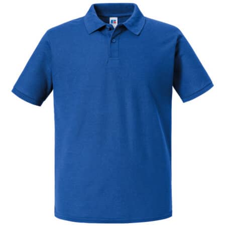 Authentic Eco Polo in Bright Royal von Russell (Artnum: Z570M