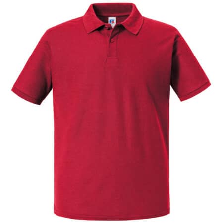 Authentic Eco Polo in Classic Red von Russell (Artnum: Z570M
